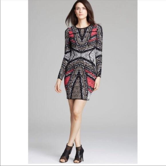 Diane von Furstenberg Kenya Long Sleeve Dress